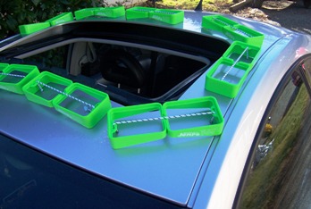 Jumpos around a sunroof